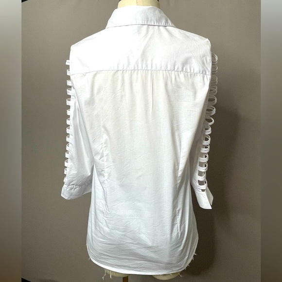 Carmar Distressed Side Cutout Denim Shorts - Picture 11 of 13